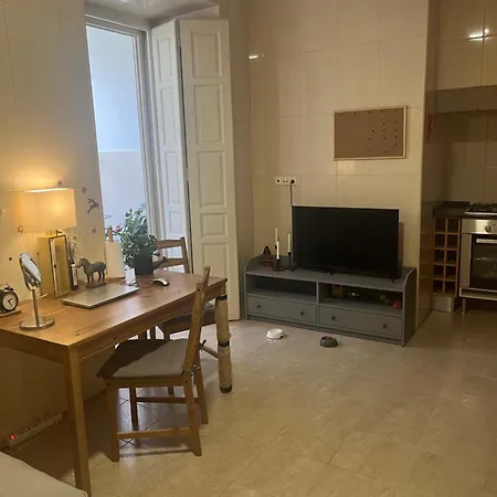 公寓 комната с двуспальной кроватью в уютных апартаментах Lisboa